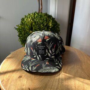 H&M Black Floral Cap